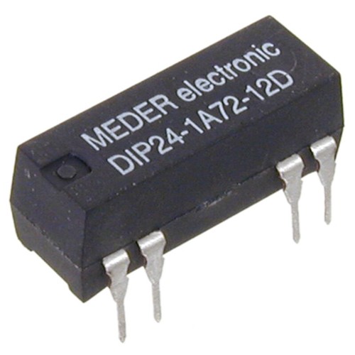 Dip241a7212d reed relais 24v - dip241a7212d, reed-relais