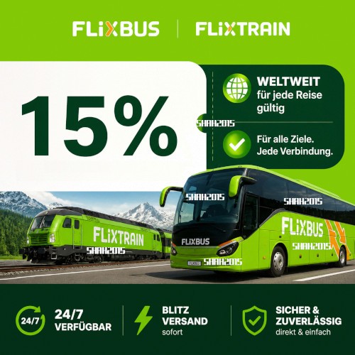 Flixbus flixtrain - ⚡,
