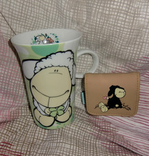 ❤️ Nici ❤️ Tasse Schaf Jolly Mäh  & kleine Geldbörse Kinder Kleingeld❤️