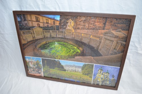 Bilderrahmen mit puzzle - mit,