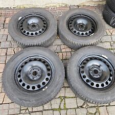 Winterräder Winterreifen 6mm 215/65 R17 5x112 VW Tiguan Kodiaq Q3 Stahlfelgen