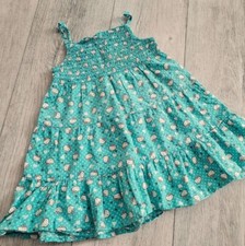 Kleid mit Hello Kitty Köpfchen ~ H&M grün Gr. 92