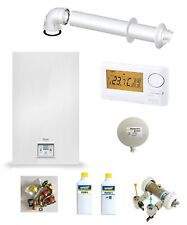 Komplettpaket Brennwert Kombitherme Thermona-Therm 24 KDCN mit Wanddurchführung