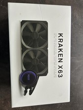 NZXT Kraken X63 Komplett-Wasserkühlung, AIO, 280 mm - Schwarz (RL-KRX63-01)