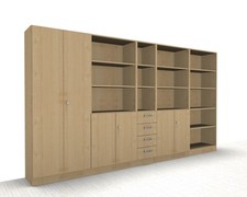 Büroschrankwand Klassik K1