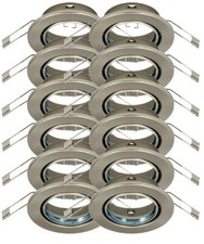 12x Einbaustrahler Einbauspots