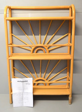 Vertbaudet Bücherregal Kinderzimmer Regal Sonnenschein aus Rattan 100x20x65 cm