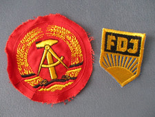 2 Originale Aufnäher  DDR /