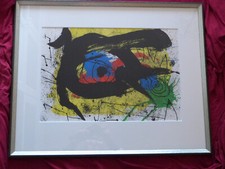 Joan Miro Original Farb