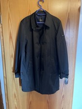 Strellson Kurzmantel Schwarz Gr. 48 Herren Klassisch Elegant