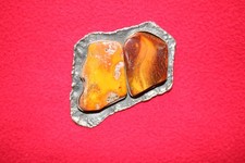 Bernstein Broschen Set, 39 + 8