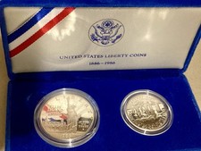 USA Liberty Coins 1886-1986