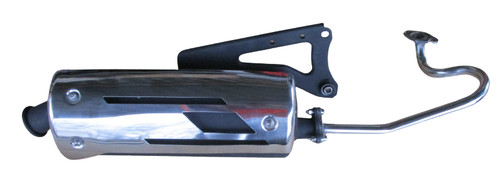 Auspuff 25km topf stahl mofa - 25km/h,