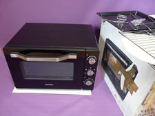 Severin TO2073 XXL Mini-Backofen Timer, Grill / Umluft Funktion + Pizzastein 60L