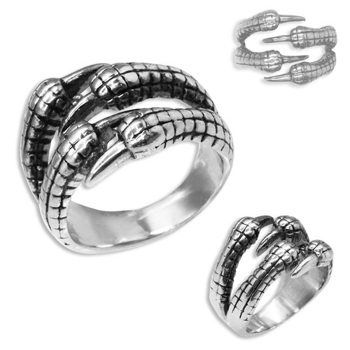 Edelstahl ring biker - edelstahl,