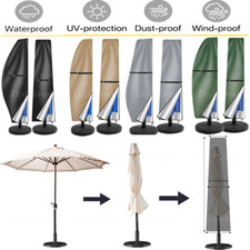 Abdeckung Sonnenschirm Schutzhülle Schirmhaube Marktschirm Ampelschirm Haube