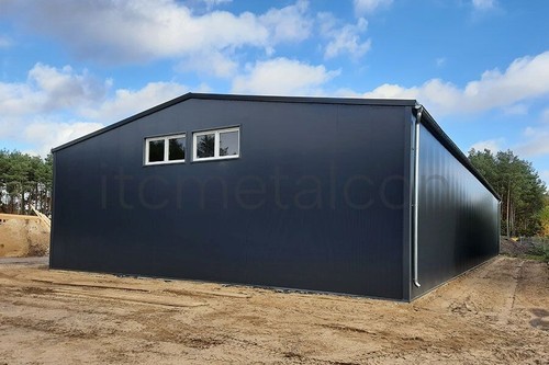 Stahlhalle 12x10x5m anlage - stahlhalle,