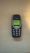 Nokia 3310 Blau Accu Neu NHM-5NX Geprüft Volle Funktion Garantie Handy Telefon