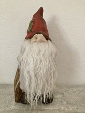 Weihnachtsmann Figur Natur Santa Wichtel 23,5 cm 