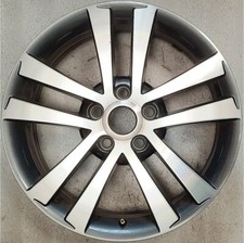 original Skoda 1Z Octavia II Alufelge 7x17 ET54 Cygnus 1Z0601025AL jante