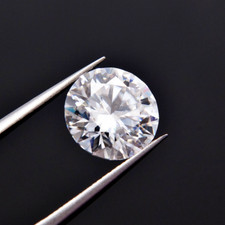 3 MM 10 Stück VVS1 Weiß Rund