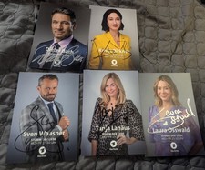 5 Autogrammkarten Sturm Der