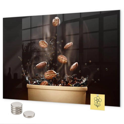 Design glas magnettafel - magnettafel, als
