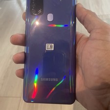 Samsung Galaxy A21s SM-A217F/DS Dual SIM Smartphone Weiß Blau