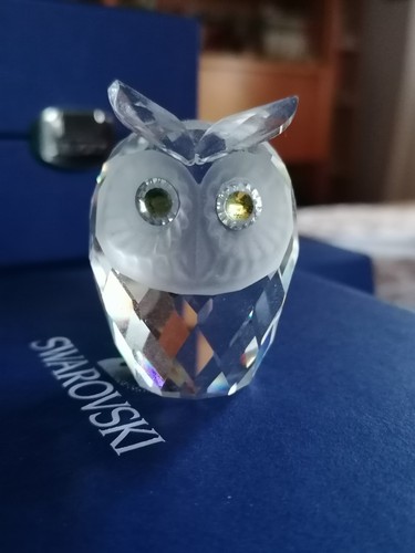 Swarovski kristall figur eule - figur,