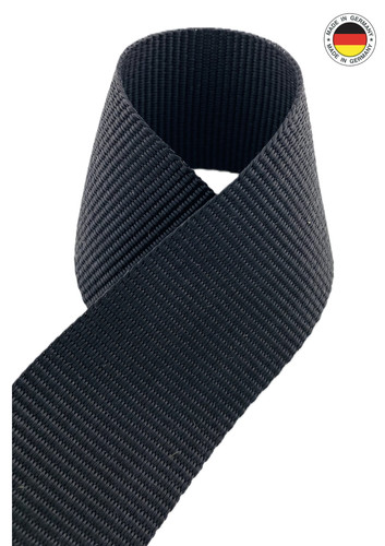 Gurtband schwarz - gurtband, mm