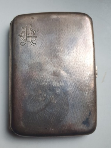 Zigarettenetui 800er silber - zigarettenetui,