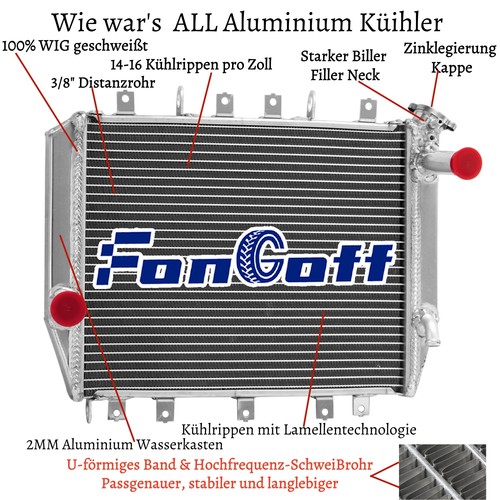 Aluminium motorrad kühler - motorrad,