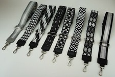 5 cm breiter Taschengurt Schultergurt Tragegurt Schulterriemen Crossbag grau