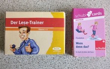 Schubi Cards Gesprächsanlässe  Satzbildung & AOL Lese-Trainer Klasse 1-2,  DAZ