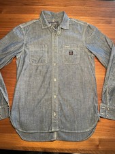 Diesel Jeanshemd Work shirt, M, blau Neu