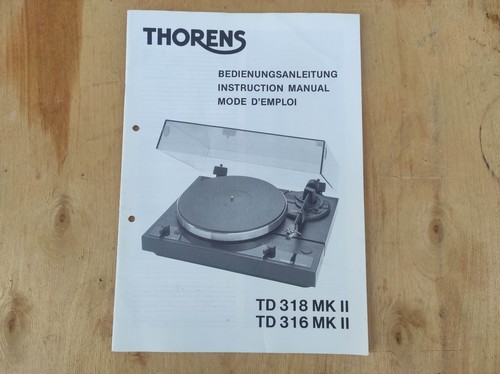 Thorens 316 318 mk - ii,