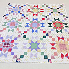 Floral Scrappy Star Patchwork