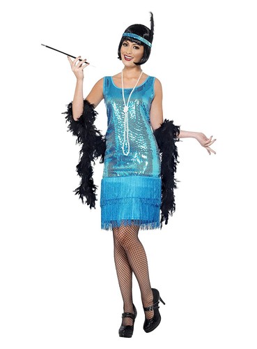 Türkises flapper 20er - 20er, jahre