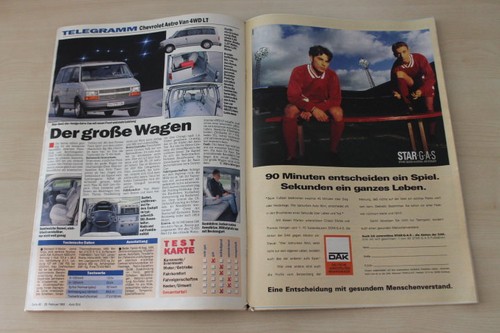 Auto bild 1995 chevrolet - auto, 08/1995