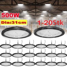 UFO LED Hallenbeleuchtung Deckenstrahler Werkstattleuchte Industrielampe Lampen