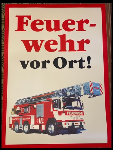 Feuerwehr frankfurt dlk 12 - feuerwehr,