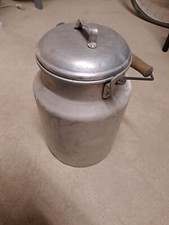 Alte Milchkanne Blech antik