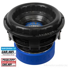 Hifonics 6000 Watt ZEUS EXTREME ZXT-12D2 30cm Auto Subwoofer 2 x 2 Ohm 12"