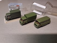Brekina 1:87 3x Ifa Barkas B1000 Bus Koffer DDR Automodelle SoMo Zenker SM nva 1