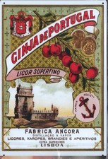 Blechschild "Ginja de