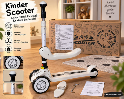 Kinder scooter räder roller - scooter,
