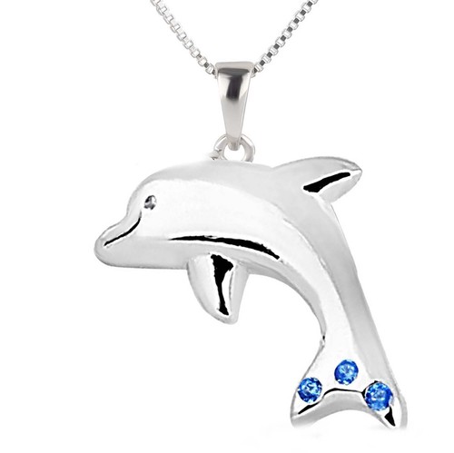 Anhänger kette delfin 925 - delfin,