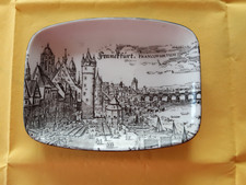 Vintage Porzellan-Wandbild -