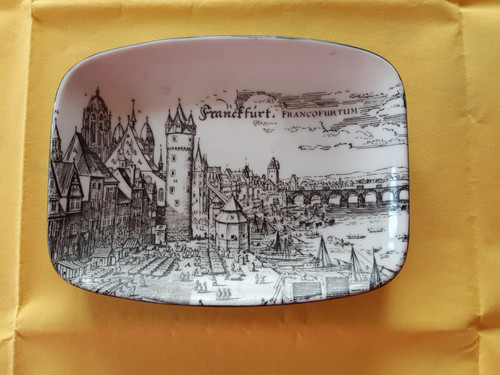 Vintage porzellan wandbild - vintage, porzellan-wandbild
