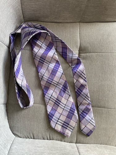 Burberry seidenkrawatte lila - burberry,
